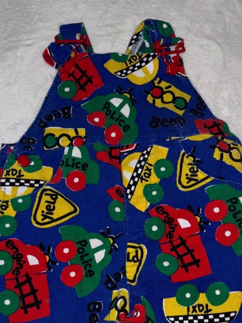 Vintage Vibrant Zeddy Overalls